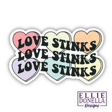 Load image into Gallery viewer, Love Stinks Sticker