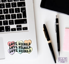 Load image into Gallery viewer, Love Stinks Sticker