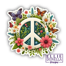 Load image into Gallery viewer, Boho Peace Sign Sticker