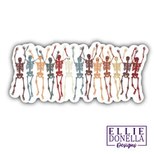 Load image into Gallery viewer, Skeleton 4" Waterproof Sticker