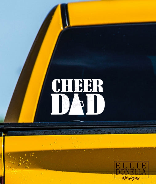 Cheer Dad Decal