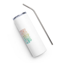 Load image into Gallery viewer, "Somebody's Loud Mouth Dirt Track Mom" 20oz Stainless Steel Tumbler