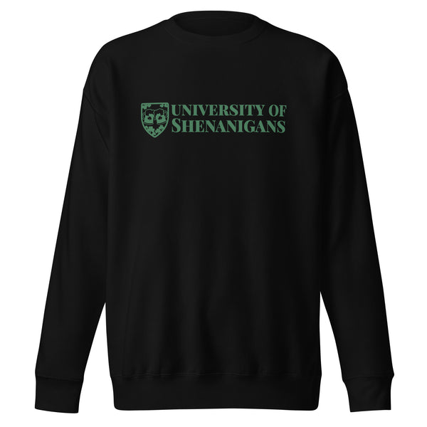 University of Shenanigans Soft Unisex Premium Sweatshirt