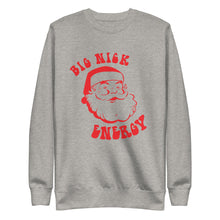 Load image into Gallery viewer, BIG NICK ENERGY Christmas Themed Premium Sweatshirt - Unisex