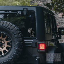 Load image into Gallery viewer, Bigfoot Rock on America ⚡Weatherproof⚡ Sticker