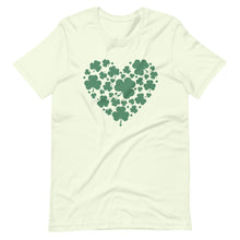 Load image into Gallery viewer, Shamrock Heart Soft T-shirt - unisex