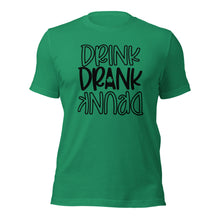 Load image into Gallery viewer, Drink Drank Drunk St Patrick's Day Soft T-Shirt - Unisex