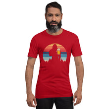 Load image into Gallery viewer, Bigfoot and Beer Retro Style T-shirt - Unisex