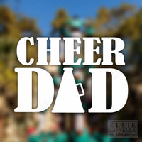 Cheer Dad 6" Decal