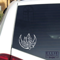 Moon Crystal 5" Decal