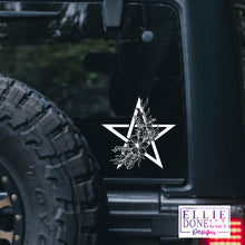 Load image into Gallery viewer, Flower Pentacle Decal

