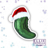 Christmas Pickle 3" Sticker