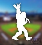 Baseball Bigfoot Decal