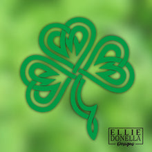 Load image into Gallery viewer, Celtic Knot Shamrock Decal
