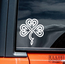 Load image into Gallery viewer, Celtic Knot Shamrock Decal
