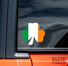 Load image into Gallery viewer, Irish flag shamrock Decal
