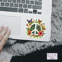 Load image into Gallery viewer, Boho Peace Sign Sticker
