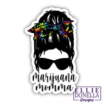 Load image into Gallery viewer, "Marijuana Momma"  3in Waterproof Sticker
