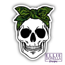 Load image into Gallery viewer, Smoker friendly Skull 3&quot; STICKER
