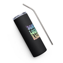 Load image into Gallery viewer, Somebody&#39;s Loud Mouth Racing Wife  20oz Stainless Steel Tumbler
