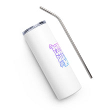 Load image into Gallery viewer, "Somebody's Loud Mouth Dirt Track Mom" 20oz Stainless Steel Tumbler
