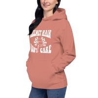 "Helmet Hair, Don't Care!" Race Car Driver Inspired Hoodie