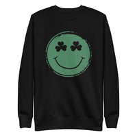 Shamrock Smiles Premium Crew Neck Sweatshirt - unisex