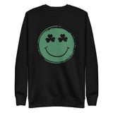 Shamrock Smiles Premium Crew Neck Sweatshirt - unisex