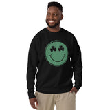 Shamrock Smiles Premium Crew Neck Sweatshirt - unisex