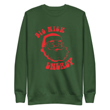 Load image into Gallery viewer, BIG NICK ENERGY Christmas Themed Premium Sweatshirt - Unisex
