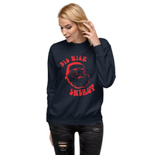 Load image into Gallery viewer, BIG NICK ENERGY Christmas Themed Premium Sweatshirt - Unisex
