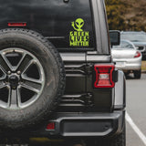 "Green Lives Matter" Alien DECAL