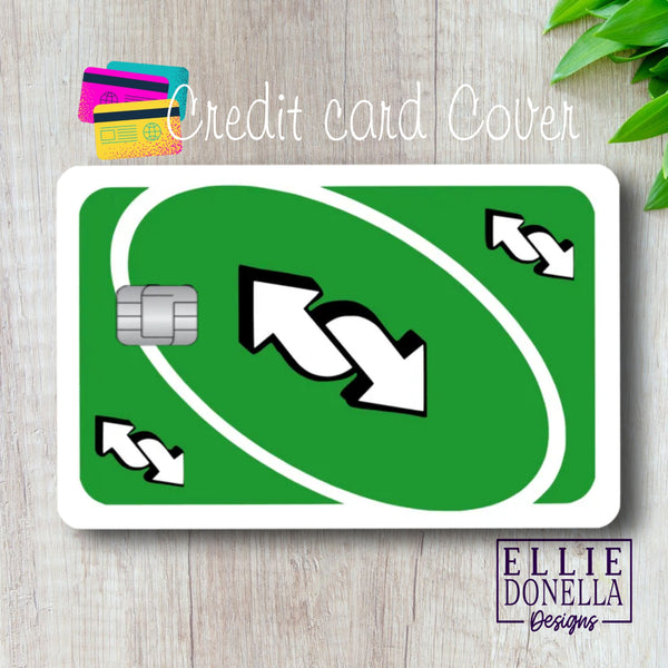 Green UNO Reverse Card | Greeting Card