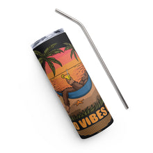 Load image into Gallery viewer, Good Vibes Only - 20oz Stainless Steel Tumbler
