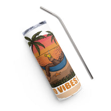 Load image into Gallery viewer, Good Vibes Only - 20oz Stainless Steel Tumbler
