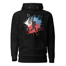 Load image into Gallery viewer, Bigfoot - Red White and Blue American Flag Hoodie - Unisex
