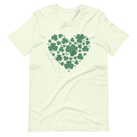 Shamrock Heart Soft T-shirt - unisex