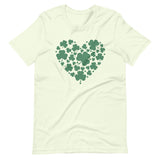 Shamrock Heart Soft T-shirt - unisex