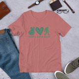 Peace Love Bigfoot T-shirt -unisex