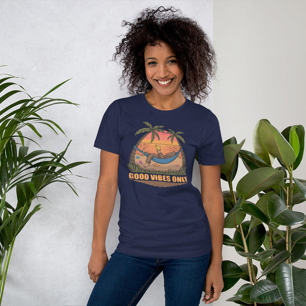 Good Vibes Only Navy T-Shirt